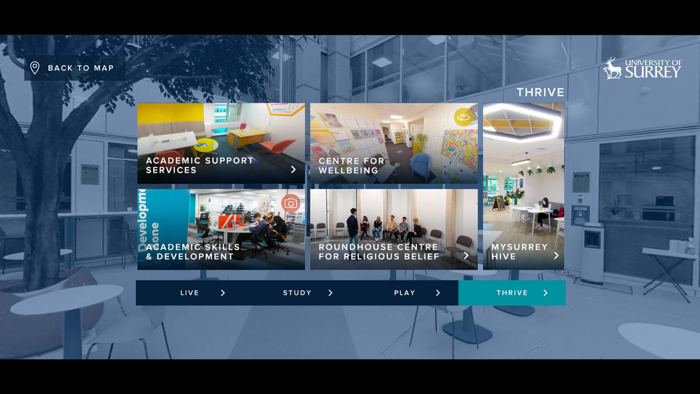 Uni Surrey Virtual Tour