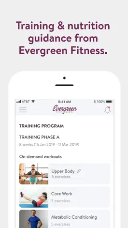 Game screenshot Evergreen Fitness at Home apk