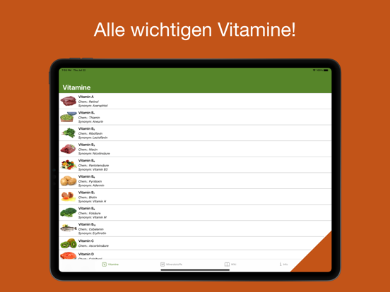 Screenshot #5 pour Vitamine & Mineralien