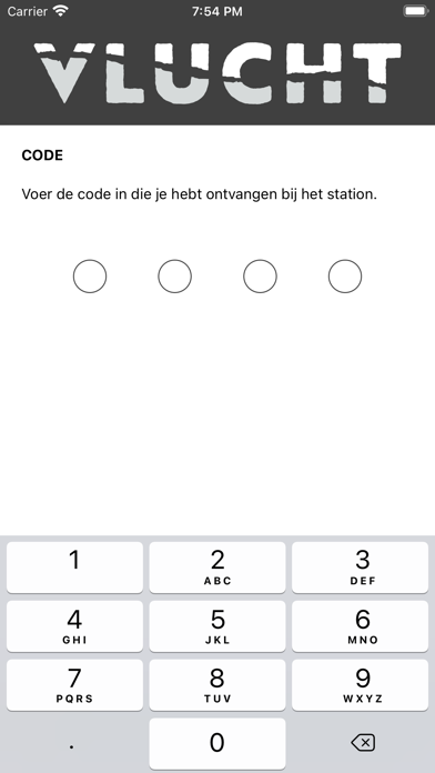 VLUCHT de voorstelling Screenshot