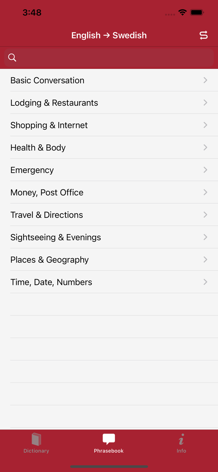 Accio Swedish-English