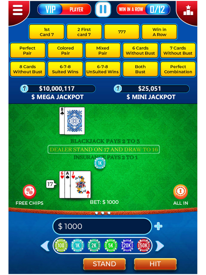 Blackjack King of Side Bets