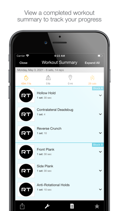 Reach Training Screenshot