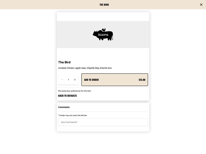 Brahma Bar and Grill