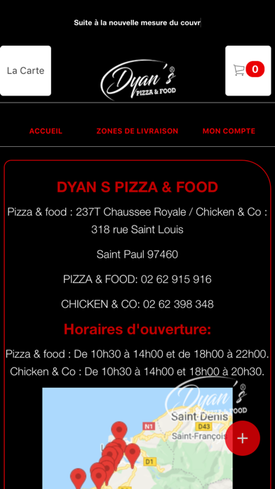DYAN S PIZZA & FOOD Screenshot