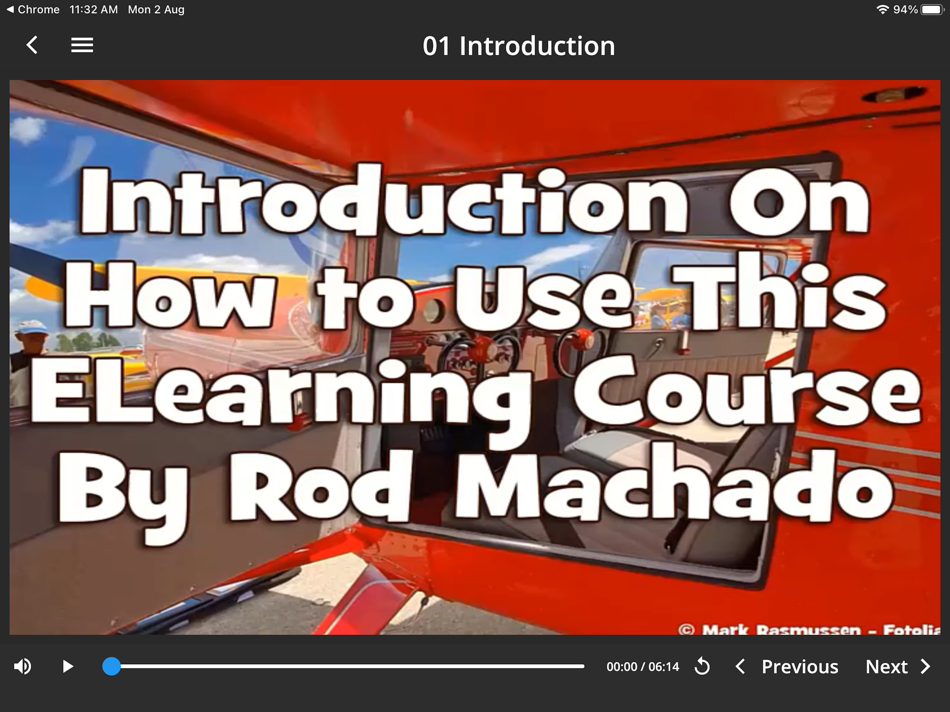 #4. Machado eCourses (iOS) By: Rod Machado