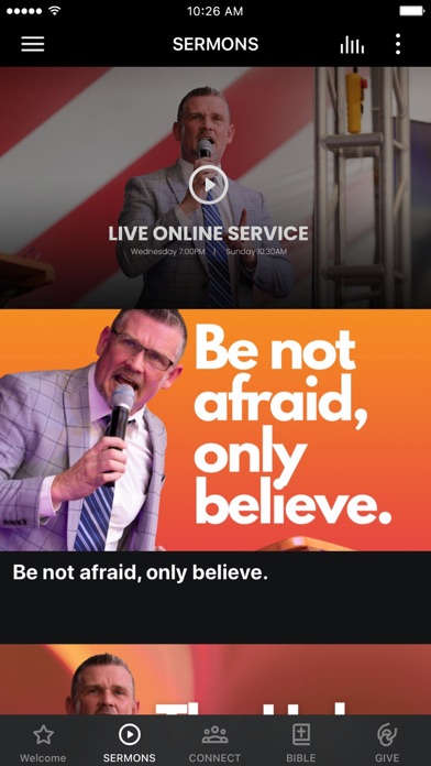 Global Vision Bible Church Screenshot