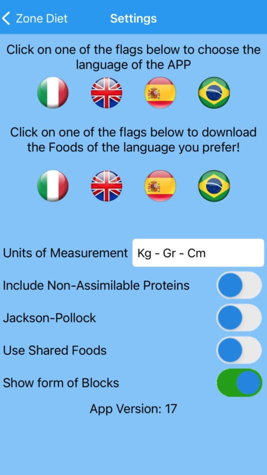 #2. Zone Diet (iOS) 由: Gianni Etzi