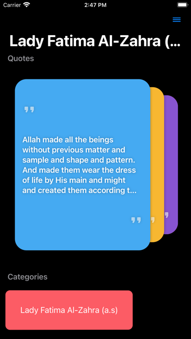 Lady Fatima Al-Zahra (a.s) Screenshot