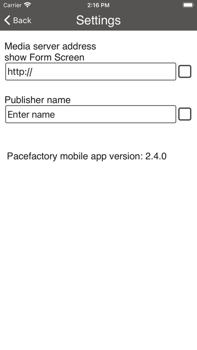 Pacefactory Screenshot