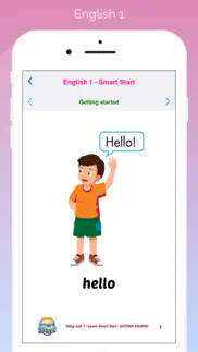 english 1 smart start iphone screenshot 2