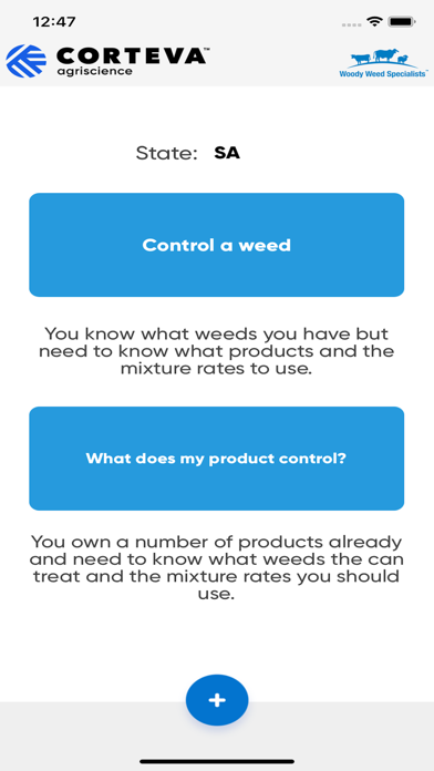 Woody Weed Control Rates Screenshot