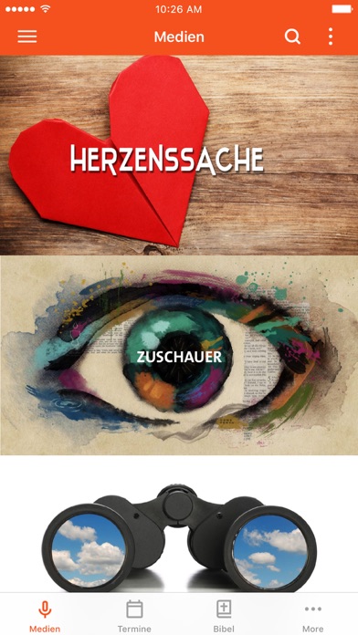 Christliches Zentrum Amberg Screenshot