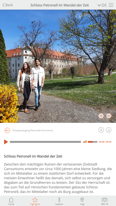 Ortsspaziergänge Screenshot