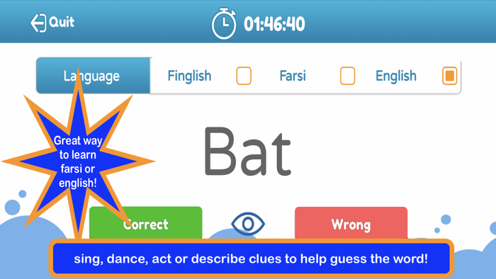 Farsi Charades Pantomime