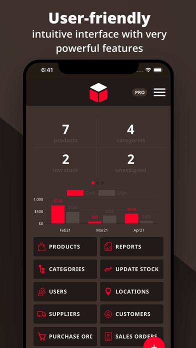 Telesto: Inventory Management Screenshot