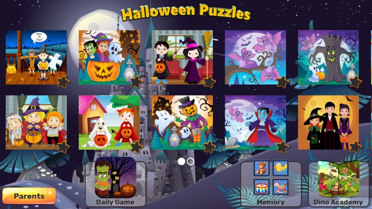 Halloween Puzzle Game for Kids