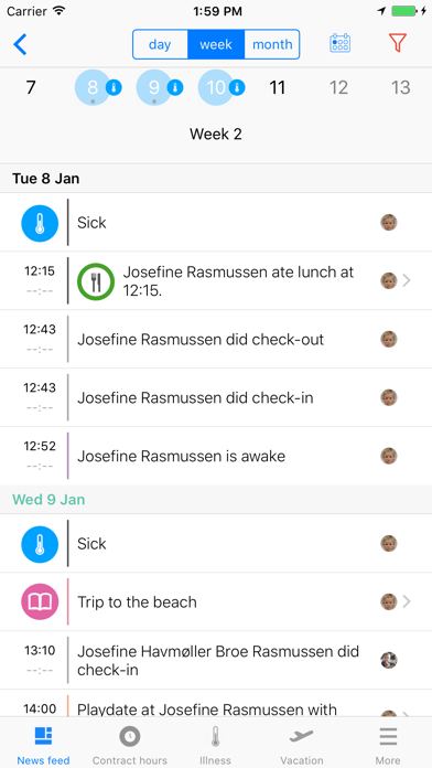 HV Kita Eltern Screenshot