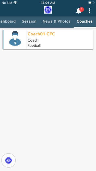Christchurch Football Club Screenshot