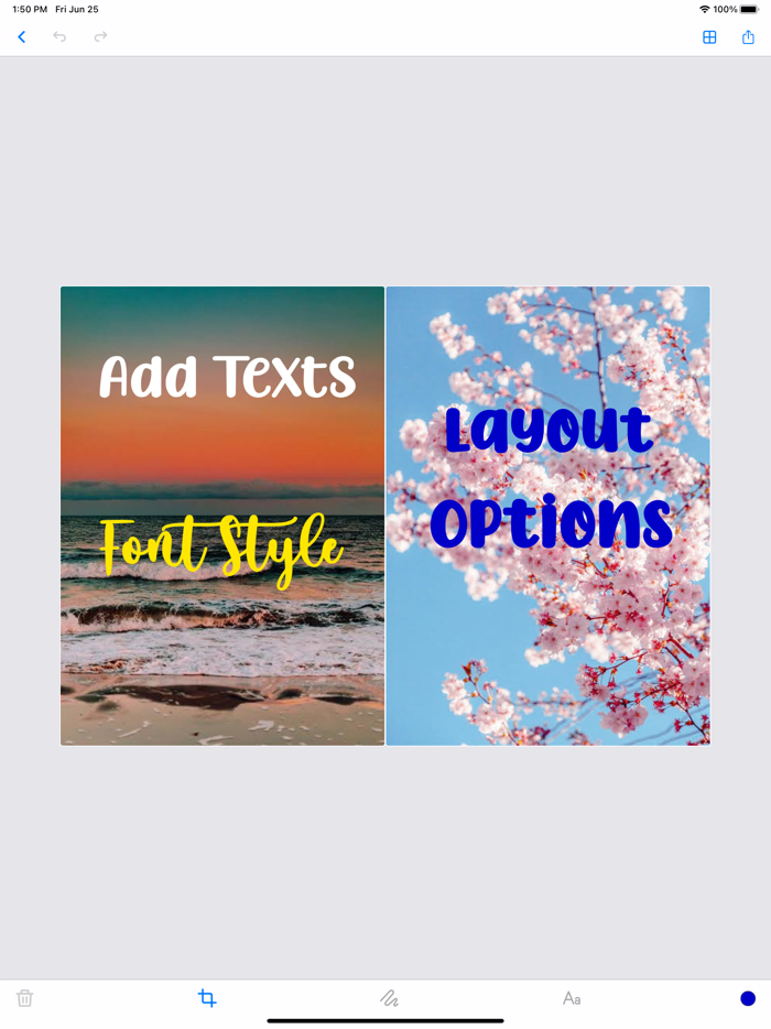 AddText Add texts to photos