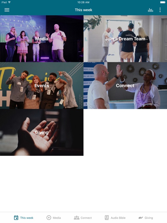 The Grove Church SC iPad screenshot 1 - Education app