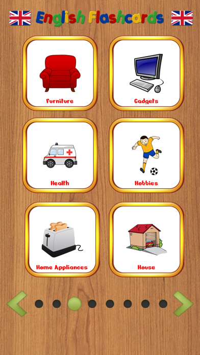 English Words Vocabulary Screenshot