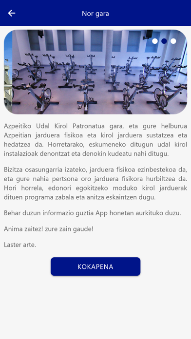 Azpeitia Kirola Screenshot