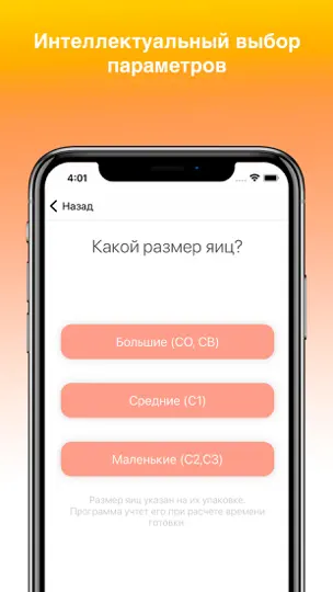 Скриншот EggPro на iPhone 3