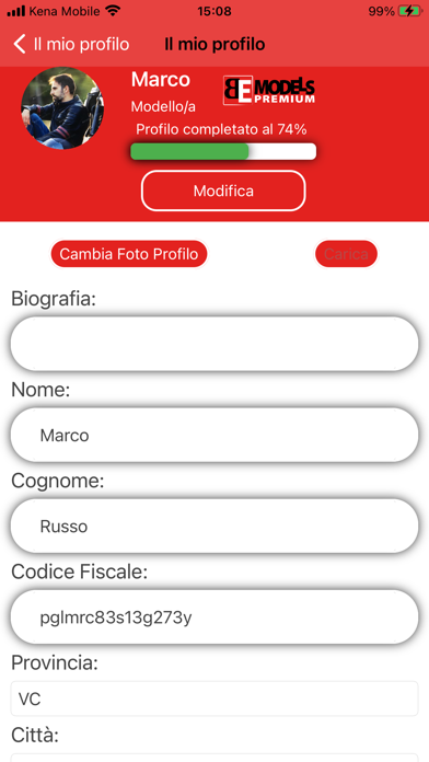 BeModels Screenshot