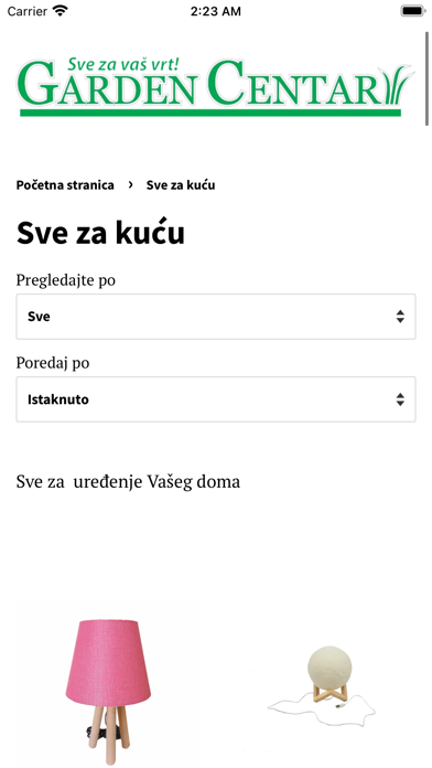 Garden Centar Screenshot