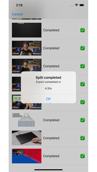 Screenshot #3 pour CutVideo mobile