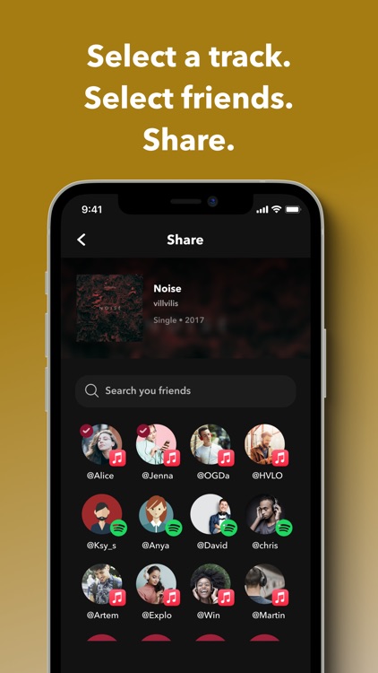 Sharefy: Music sharing screenshot-3