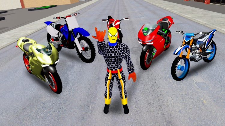 Spider Superhero Bike Rescue 2 screenshot-3