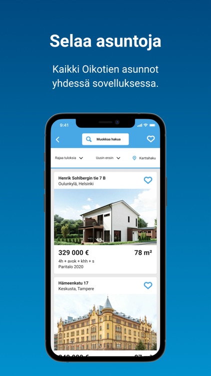 Oikotie – Myytävät asunnot