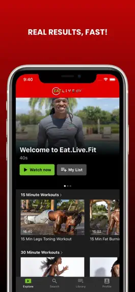 Game screenshot Eat.Live.Fit. apk