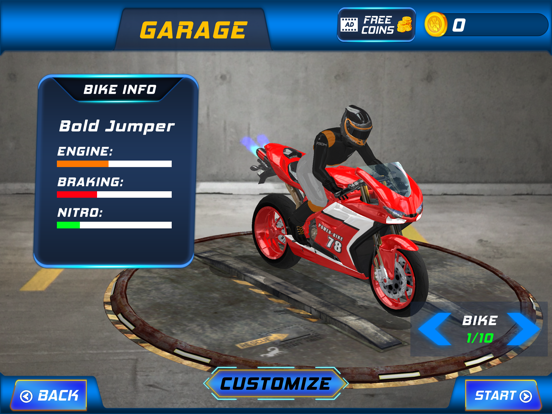 Screenshot #4 pour Super Stunt Hero Bike Sim 3D
