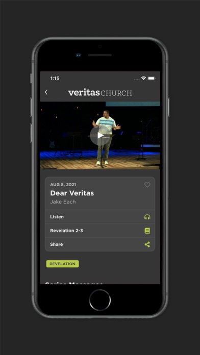 Veritas Church App Screenshot