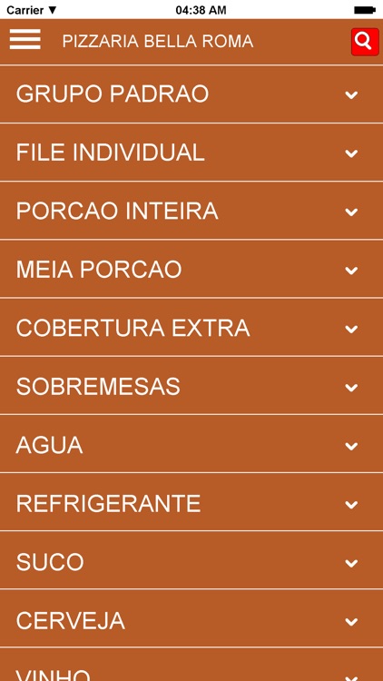 Pizzaria Bella Roma - PedirWeb