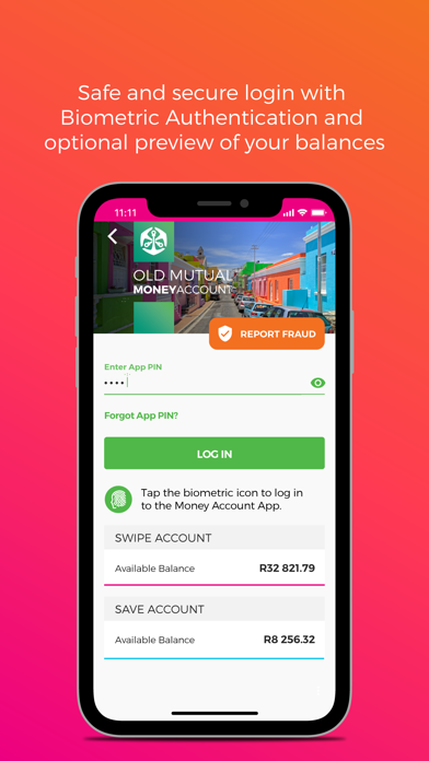 Old Mutual Banking Screenshot