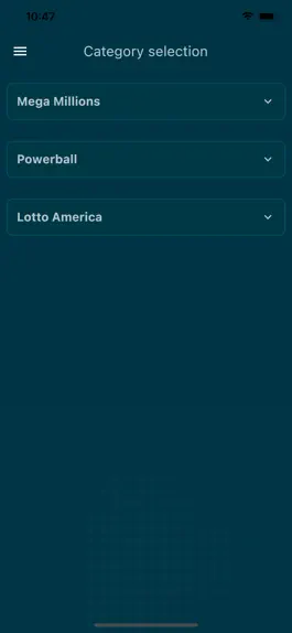 Game screenshot Lottery - Draws Analytics US apk