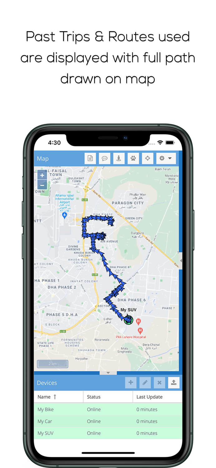 E-Tracking - Live View Tracker