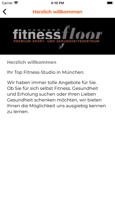 Mednord fitnessfloor Screenshot