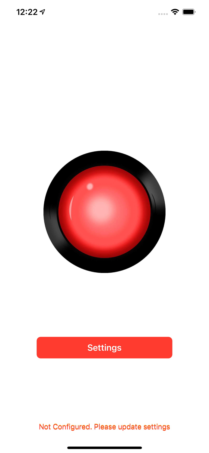 Emergency Big Red Button