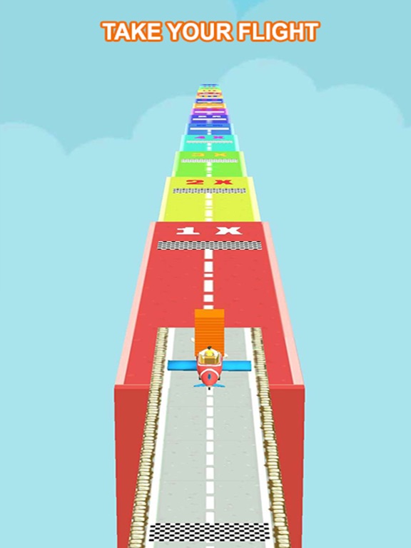 Jungle Fly Race 3D Sky Glider iPad screenshot