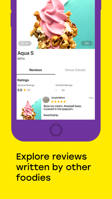 Tablegrub: Food Ratings Screenshot 2 - AppWisp.com Tablegrub: Food Ratings Screenshot 2 - AppWisp.com