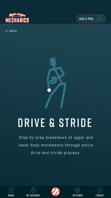 Major League Mechanics App Screenshot