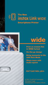 instax Link WIDE screenshot