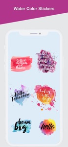 Watercolor Typography screenshot #1 for iPhone