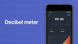 decibel meterーmeasure decibels iphone screenshot 1