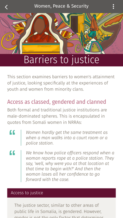Women, Peace and Security Screenshot
